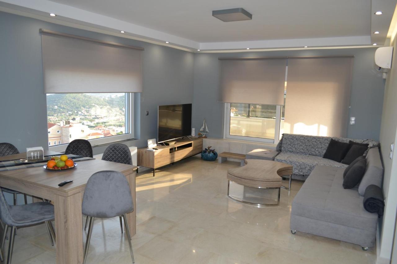 Stergiou Luxury Apartments With Shared Pool Anáviszosz Kültér fotó