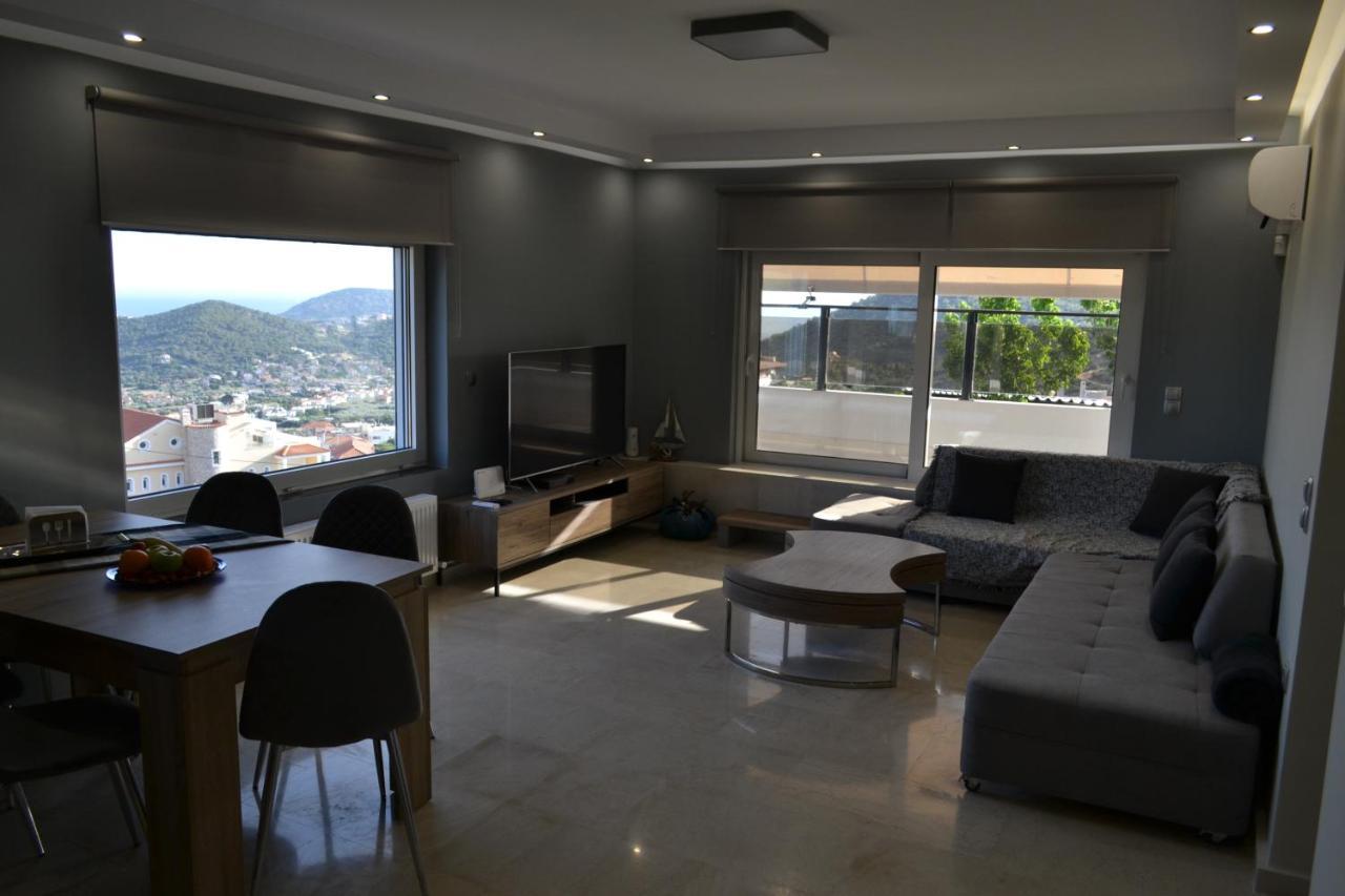 Stergiou Luxury Apartments With Shared Pool Anáviszosz Kültér fotó