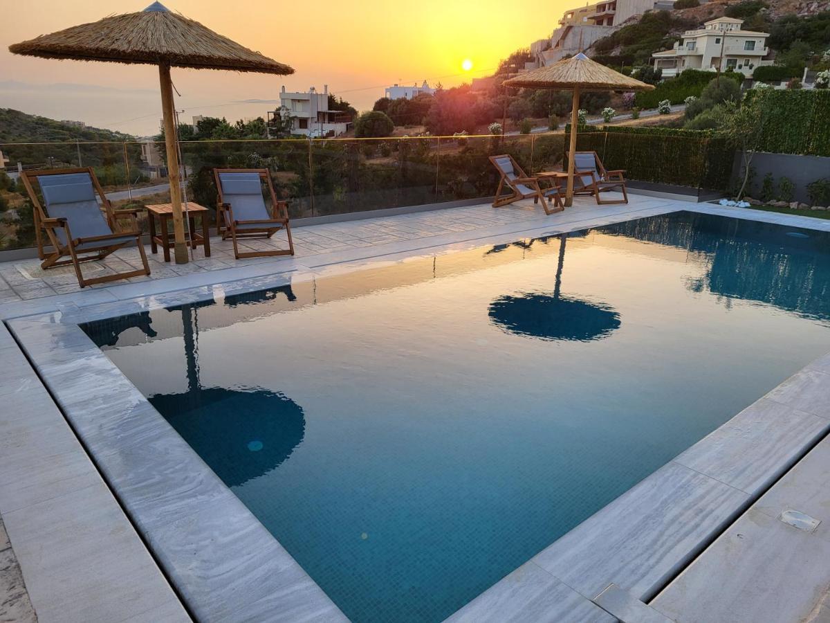 Stergiou Luxury Apartments With Shared Pool Anáviszosz Kültér fotó