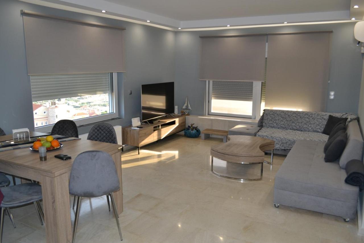 Stergiou Luxury Apartments With Shared Pool Anáviszosz Kültér fotó
