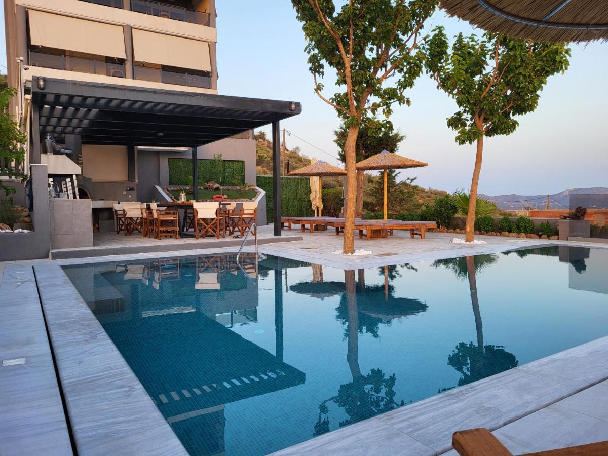 Stergiou Luxury Apartments With Shared Pool Anáviszosz Kültér fotó