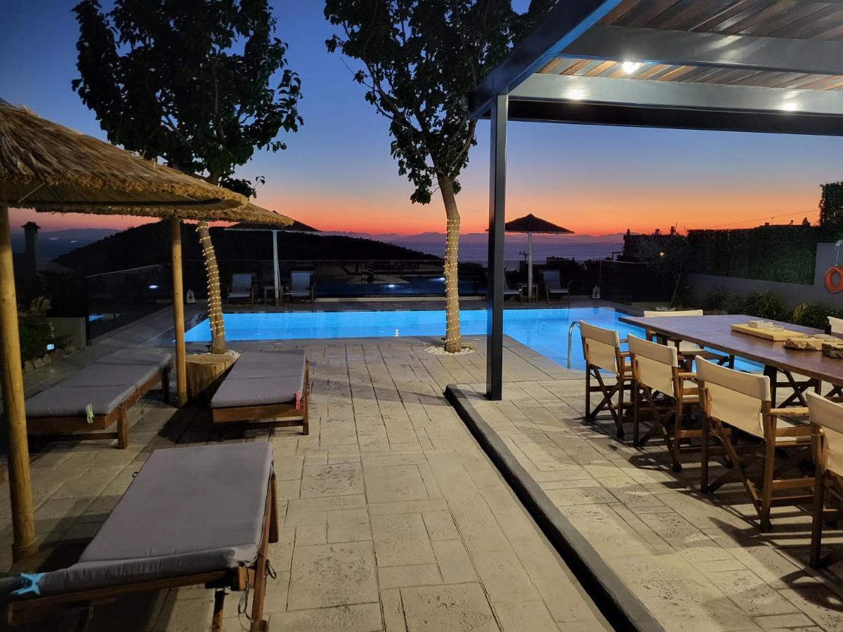 Stergiou Luxury Apartments With Shared Pool Anáviszosz Kültér fotó