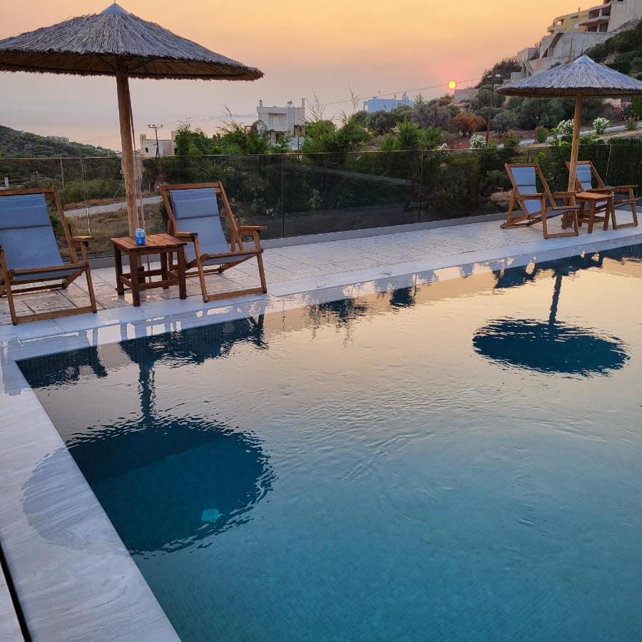 Stergiou Luxury Apartments With Shared Pool Anáviszosz Kültér fotó